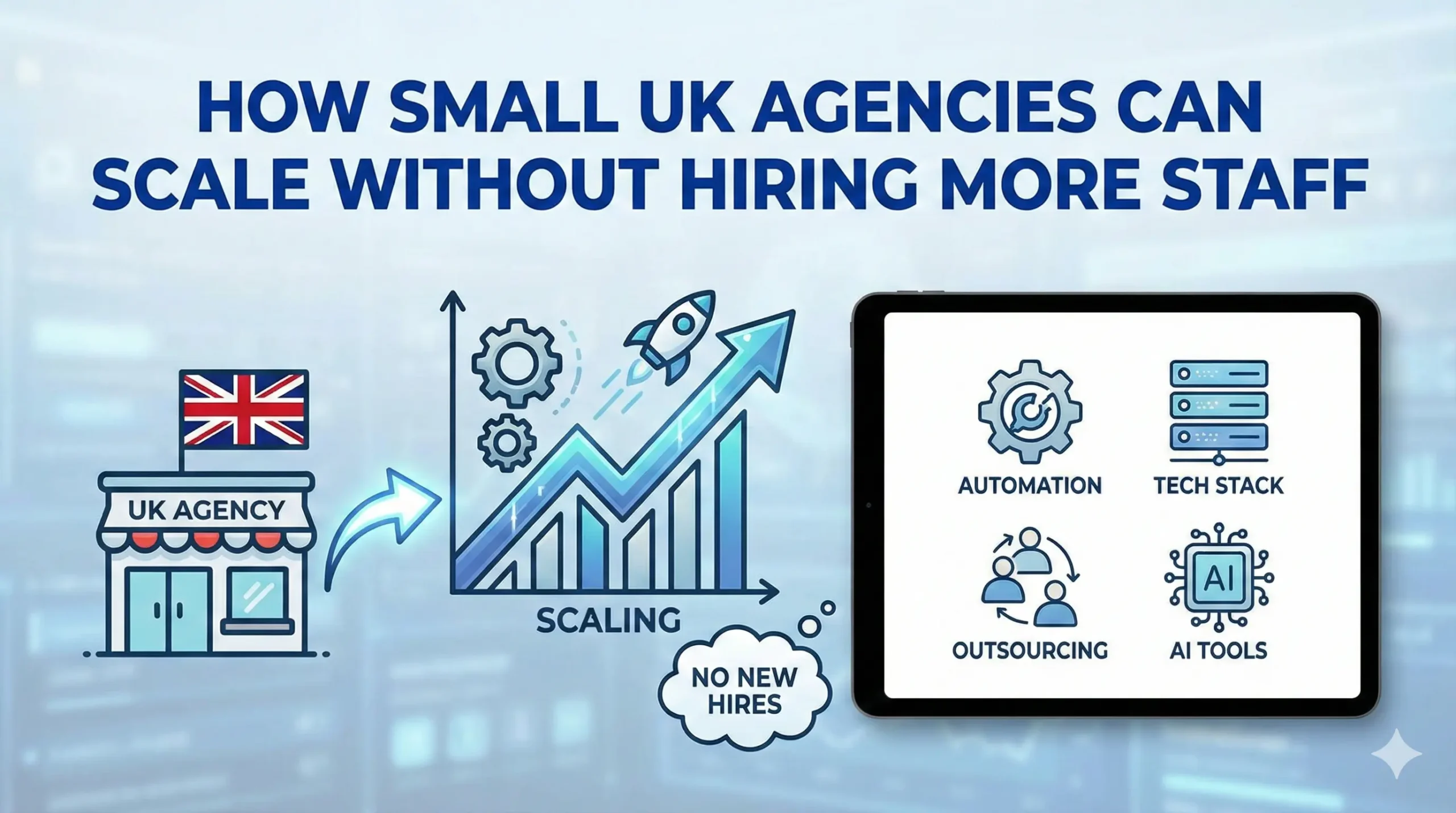 How Small UK Agencies Can Scale Without Hiring More Staff
