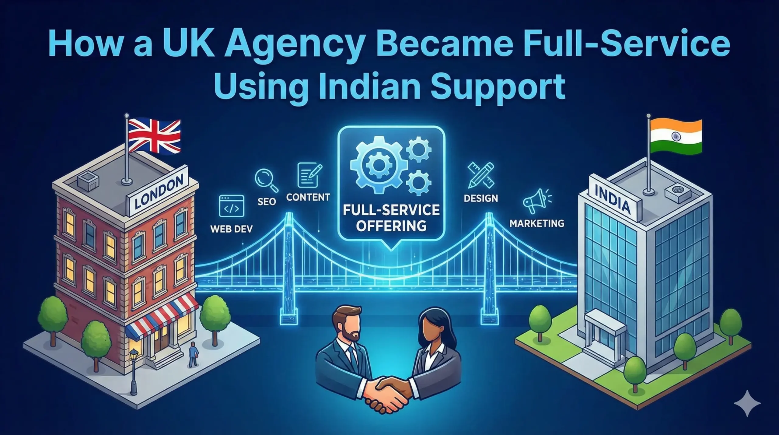 How a UK Agency Became Full-Service Using Indian Support
