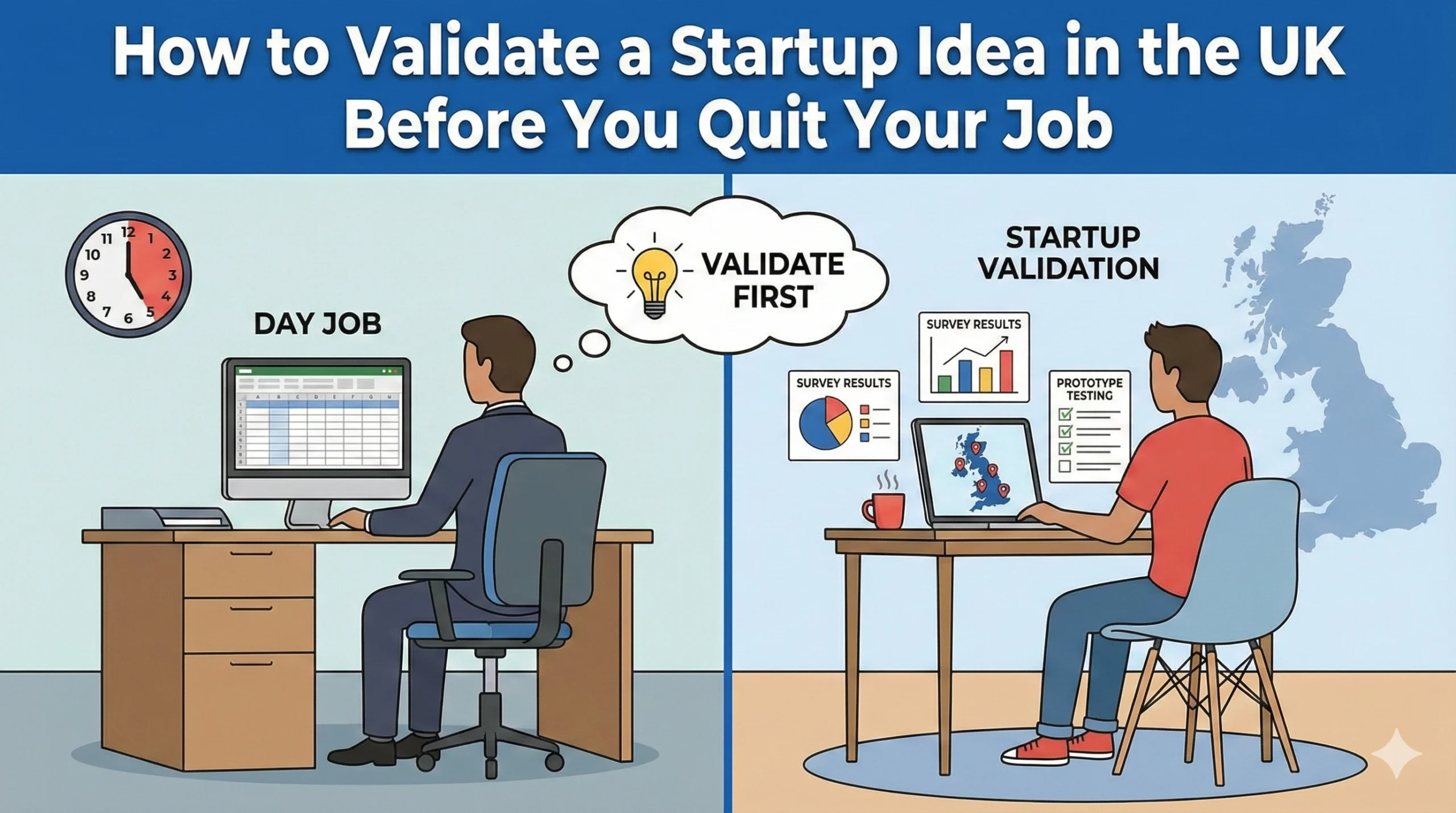 How to Validate a Startup Idea in the UK Before You Quit Your Job