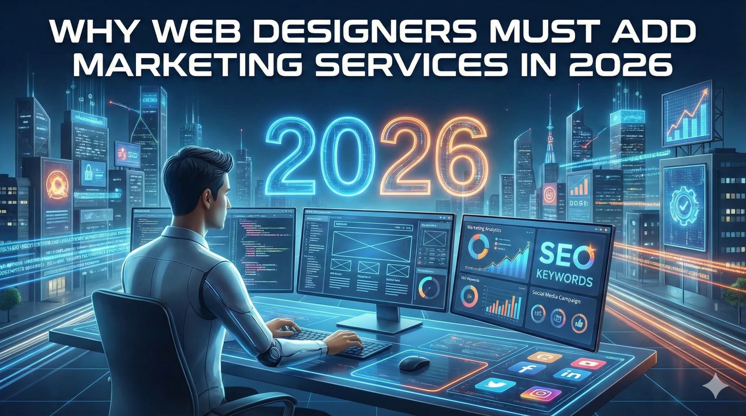 Why Web Designers Must Add Marketing Services in 2026