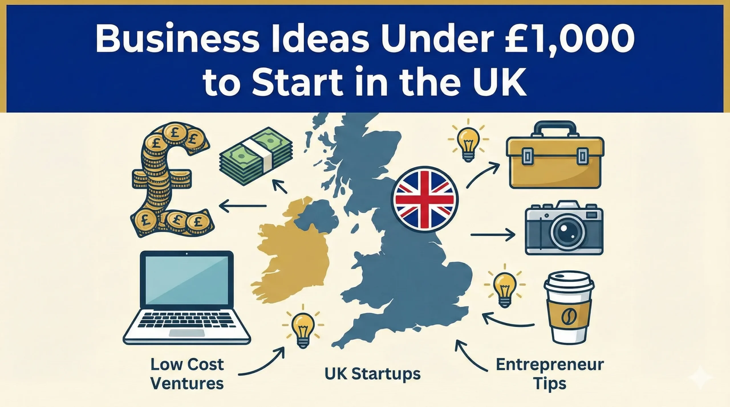 Business Ideas Under £1,000 to Start in the UK