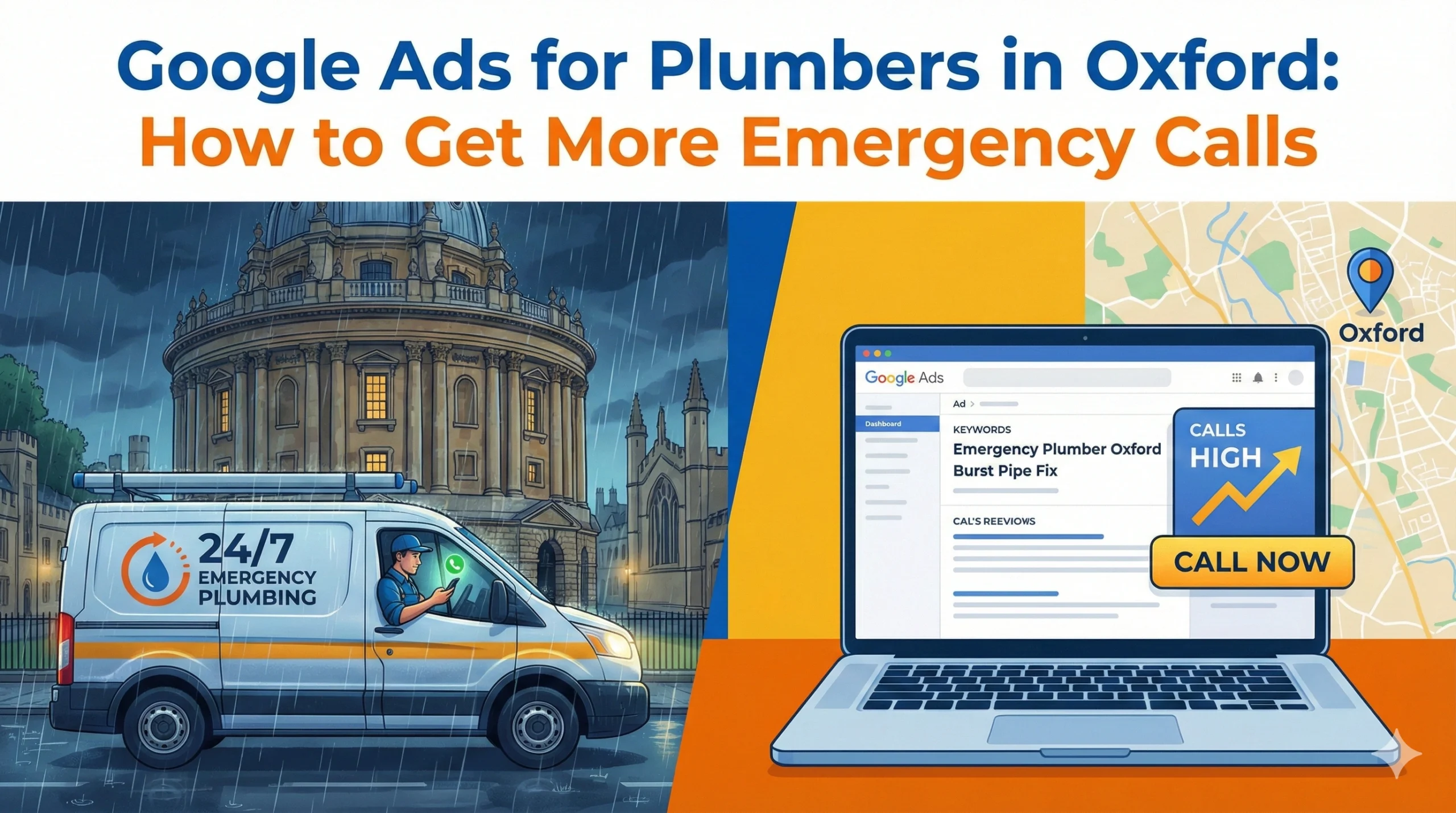 Google Ads for Plumbers in Oxford How to Get More Emergency Calls
