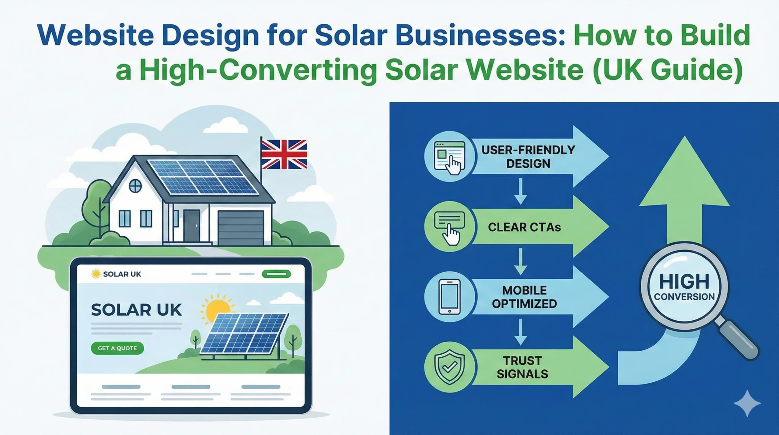Website Design for Solar Businesses How to Build a High-Converting Solar Website (UK Guide)