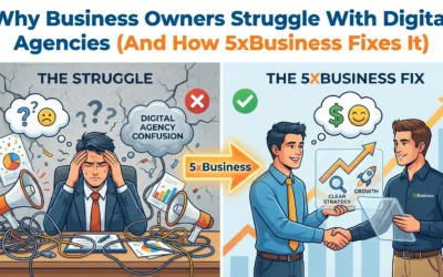Why Business Owners Struggle With Digital Agencies (And How 5xBusiness Fixes It)