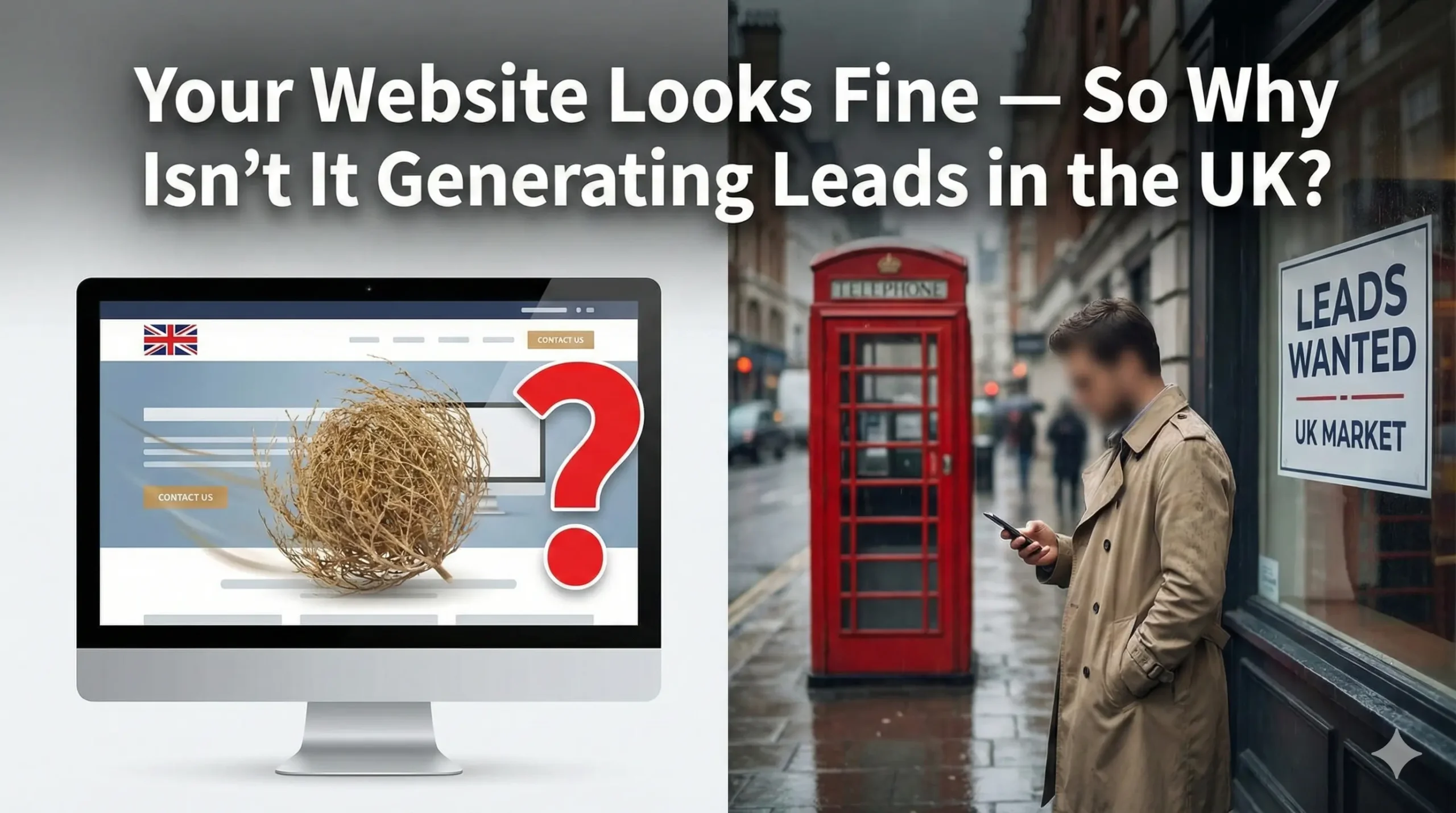 Your Website Looks Fine — So Why Isn’t It Generating Leads in the UK